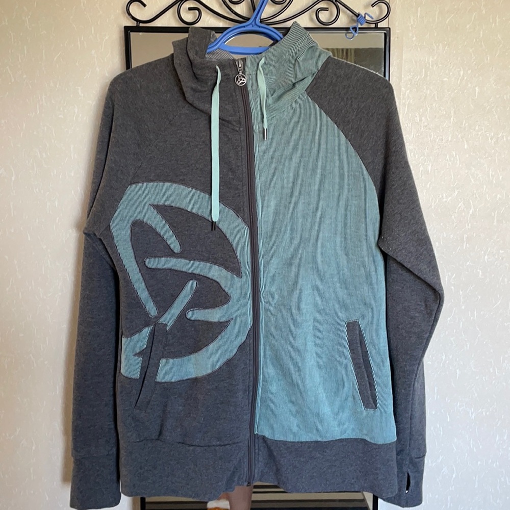 Orb Zip Up Sweater